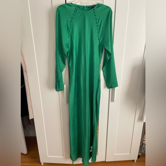 ASOS satin maxi dress - Picture 3 of 11